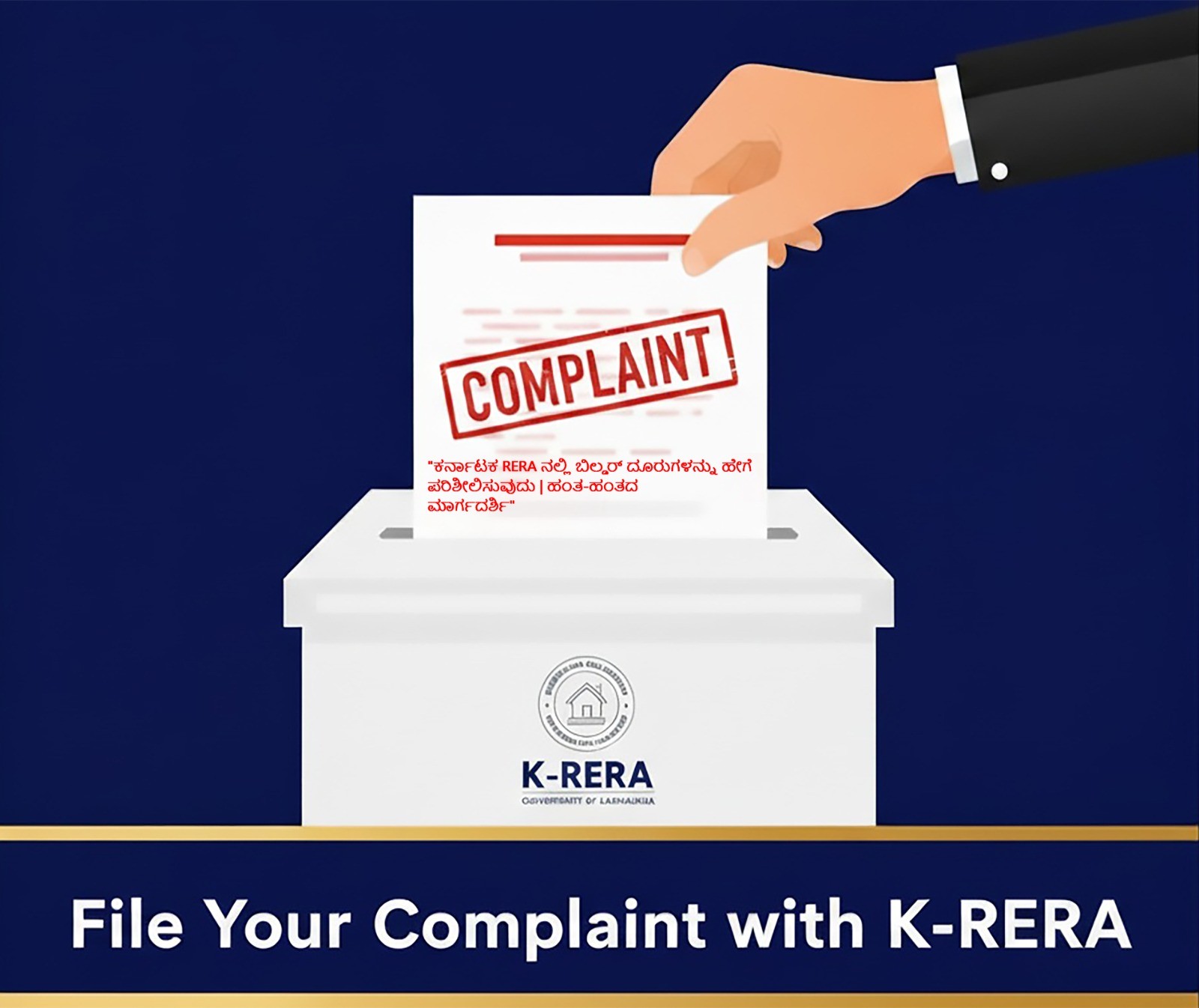 Complaints on a Karnataka RERA Project